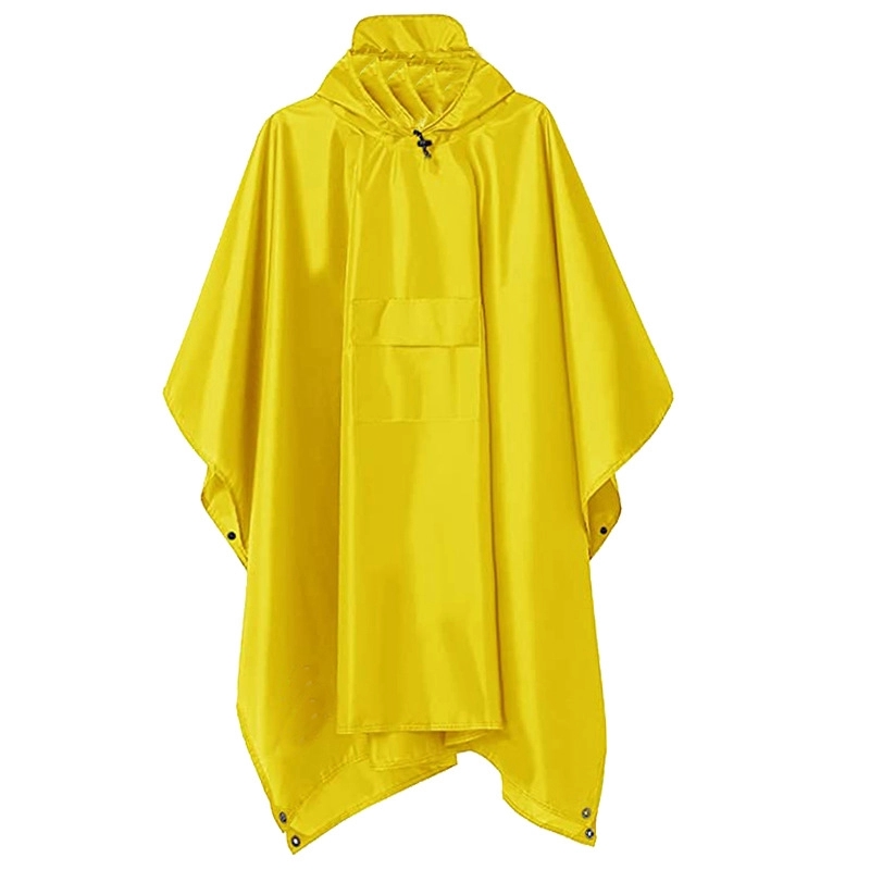Waterproof Rain Poncho For Camping Hiking 6