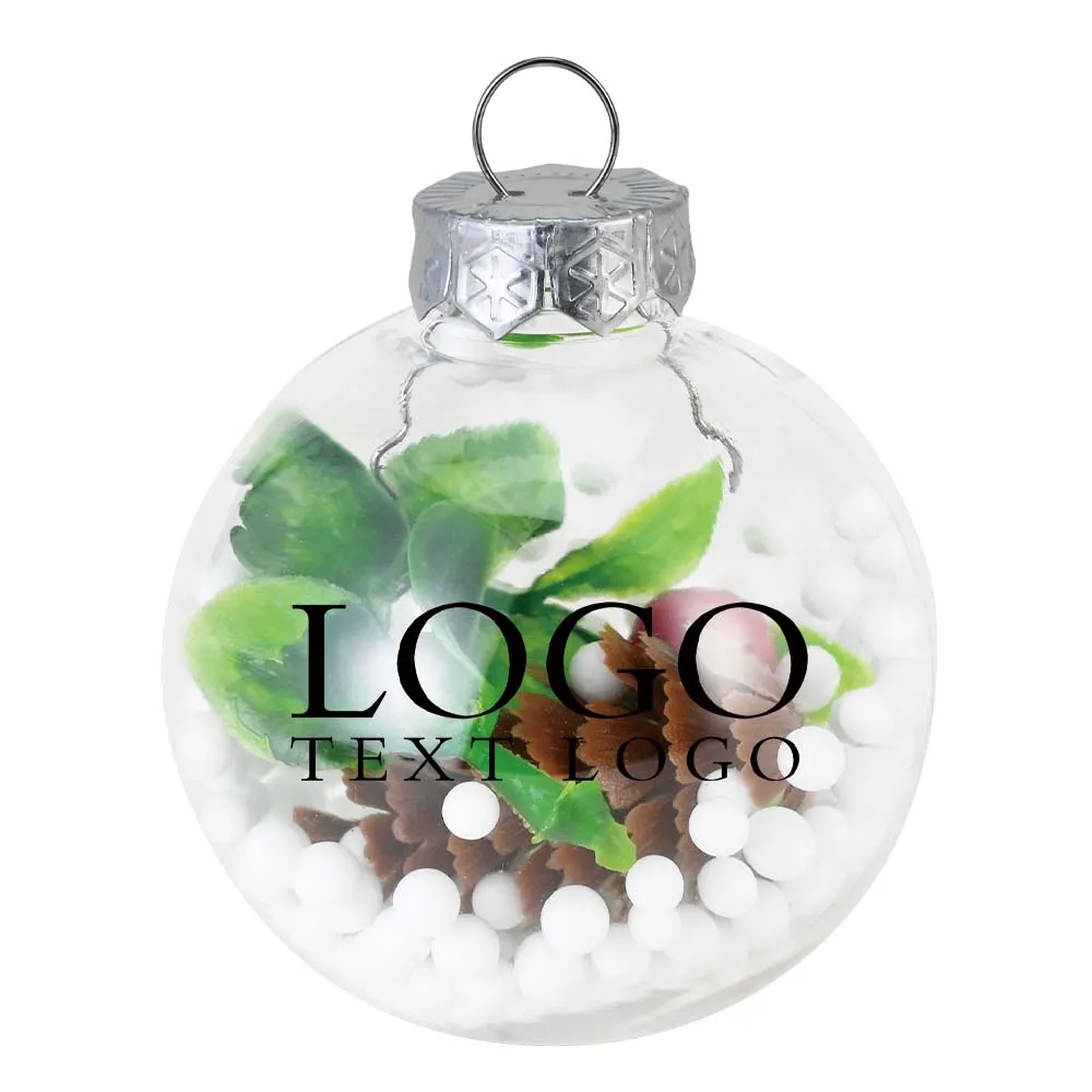 Transparent Filling Baubles Holiday Hanging Balls 4