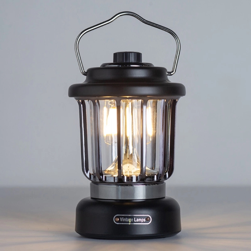 Retro Outdoor Camping LED Light & BBQ Picnic Party Lantern 4