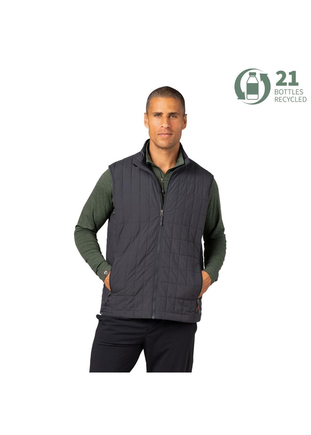 Storm Creek Men's Traveler 60 GSM Insulated Packable Quilted Vest 16