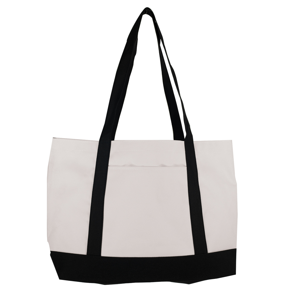 Tasmania Grand 600D Two-Tone Tote with 26" Straps 3