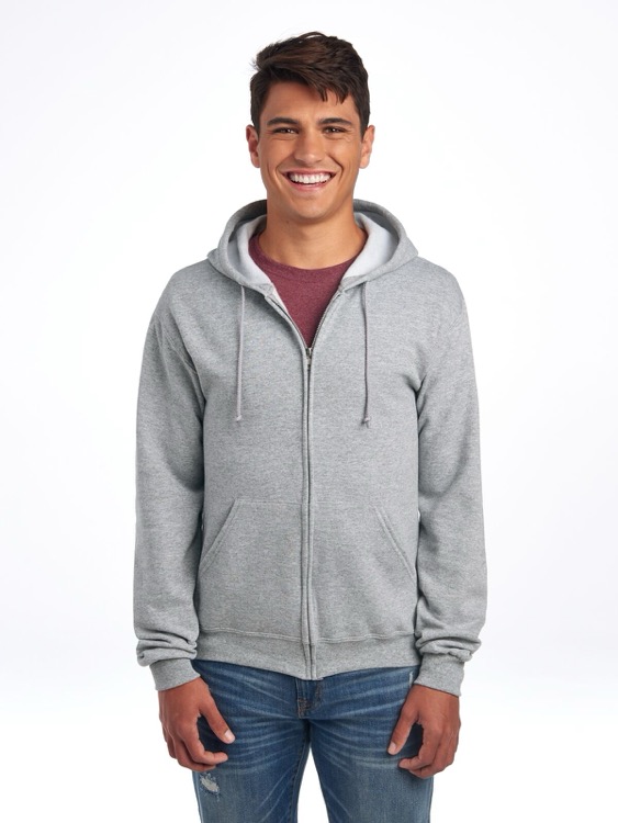JERZEES NuBlend® Unisex Full-Zip Hooded Sweatshirt 9