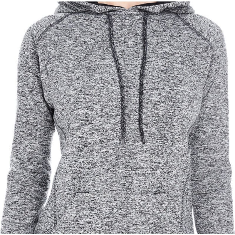J America Ladies' Cosmic Contrast Fleece Hooded Sweatshirt, custom hoodie or sweatshirt with logo imprint 12