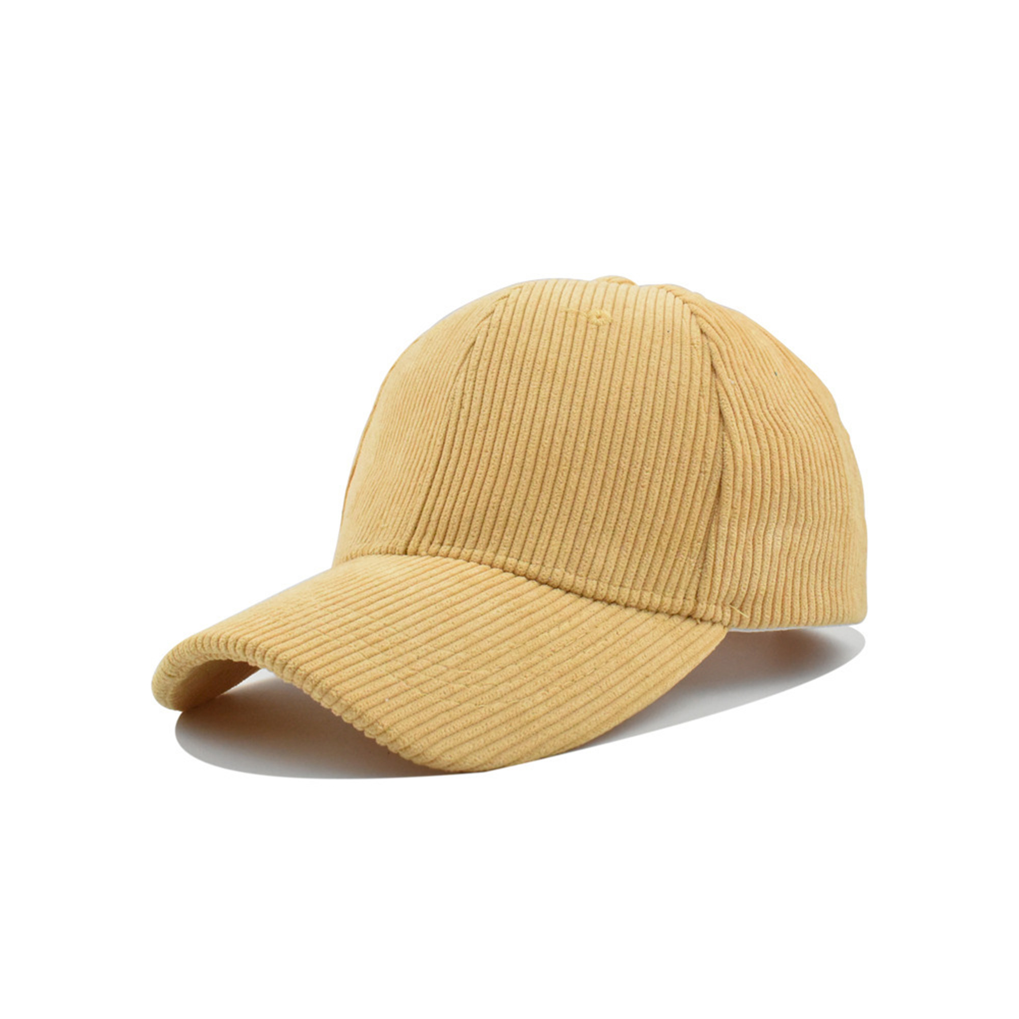 Adjustable Corduroy Baseball Cap 21.3 To 23.6" 9