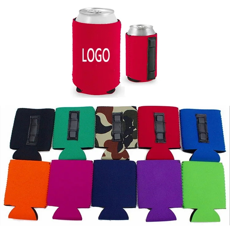 Neoprene Magnetic Can Coolie, custom koozie with logo imprint 2