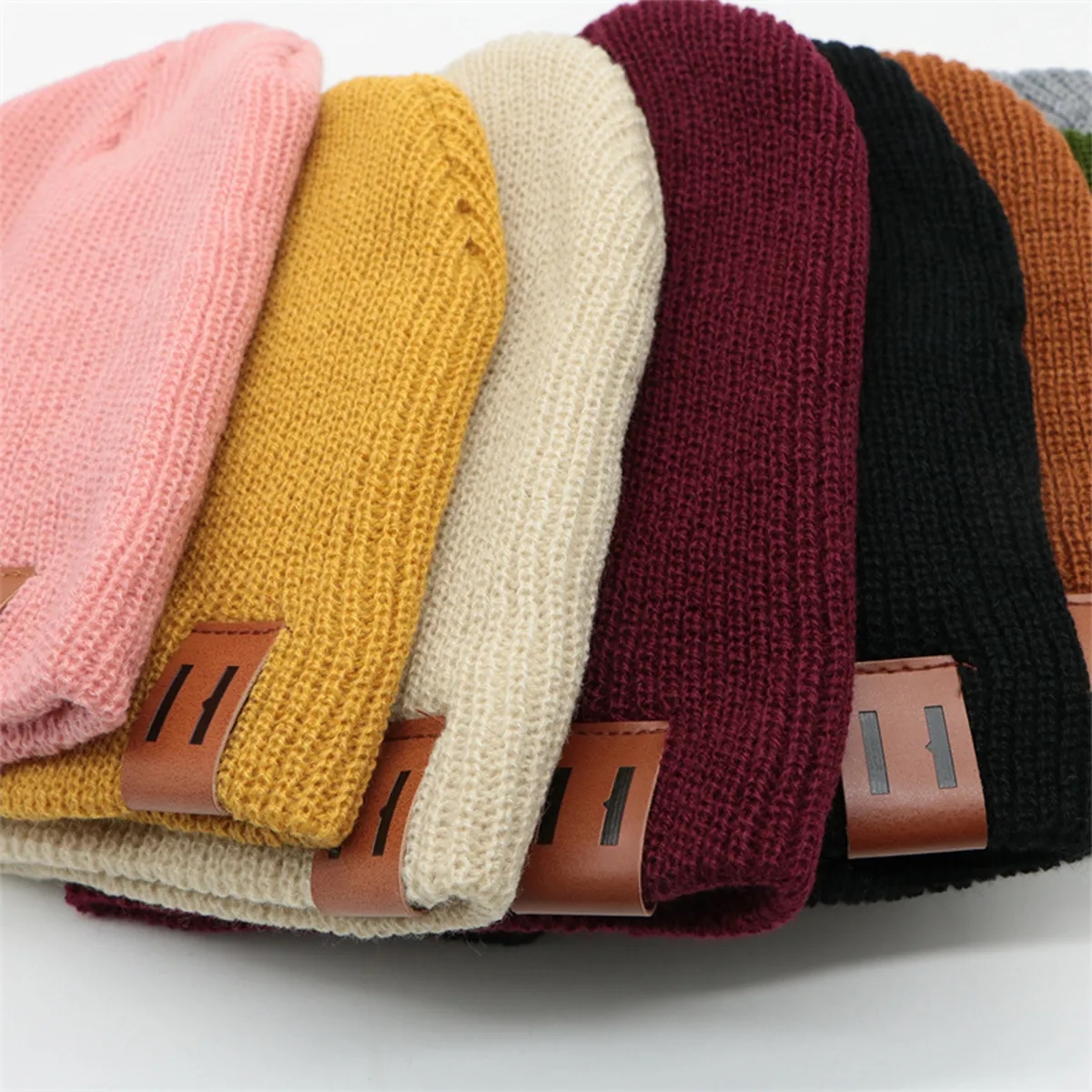 Autumn And Winter Warm Knitted All Match Beanie Cap 8