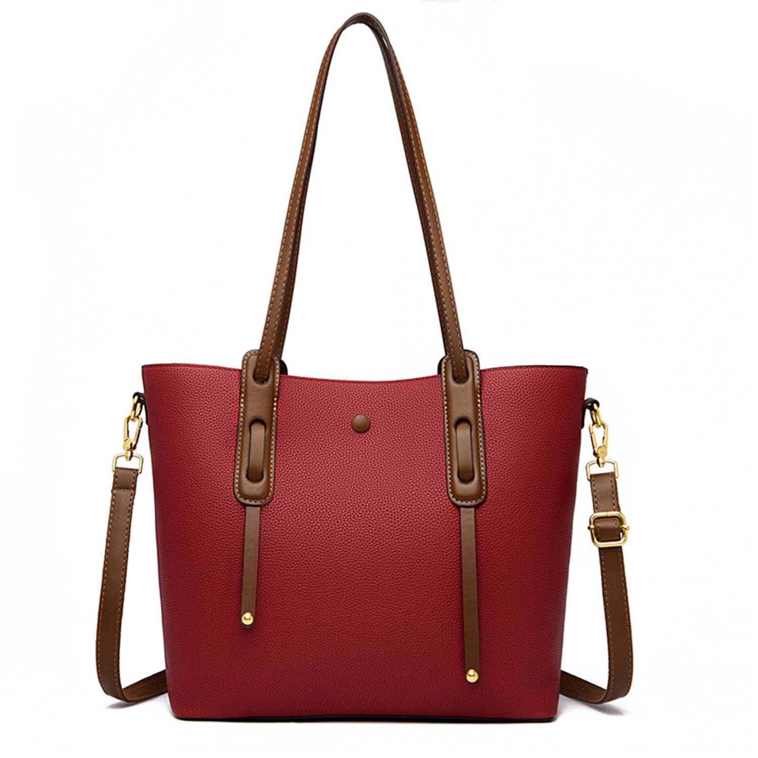 PU Leather Women Purses and Handbags Tote Shoulder Bag 4