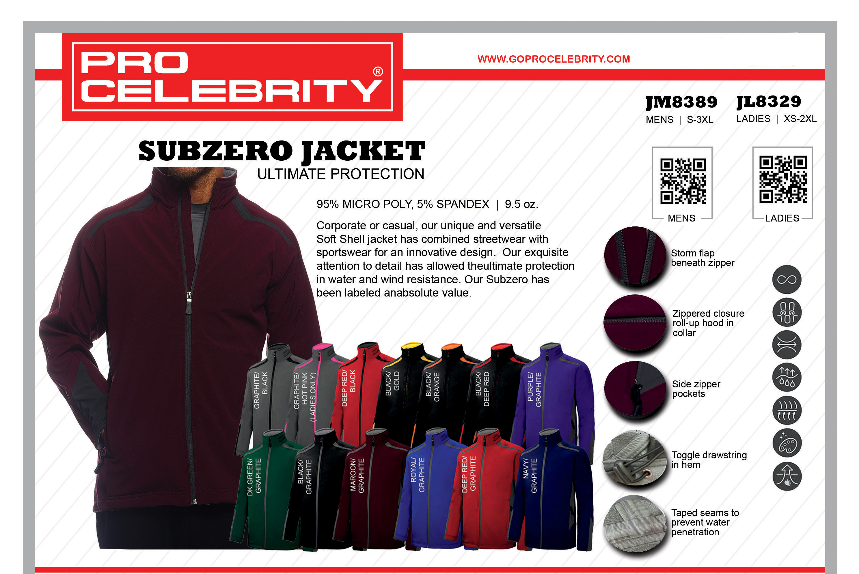 Men's Subzero Water Resistant Soft Shell Jacket 5