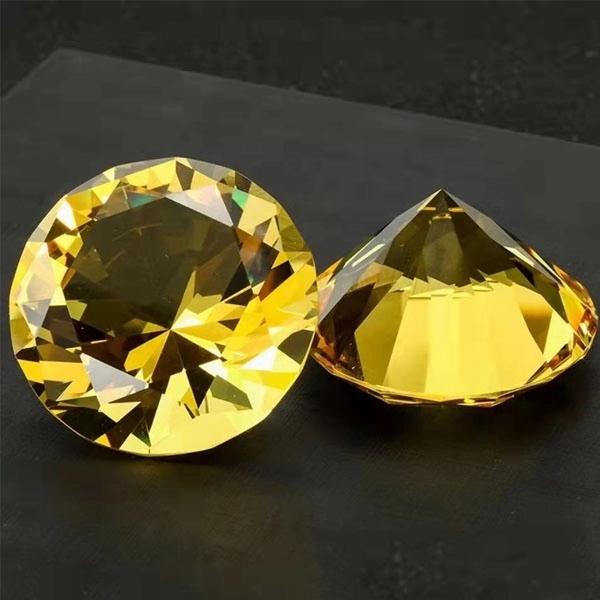 Colorful Crystal Diamond Paperweight Wedding Gifts 8