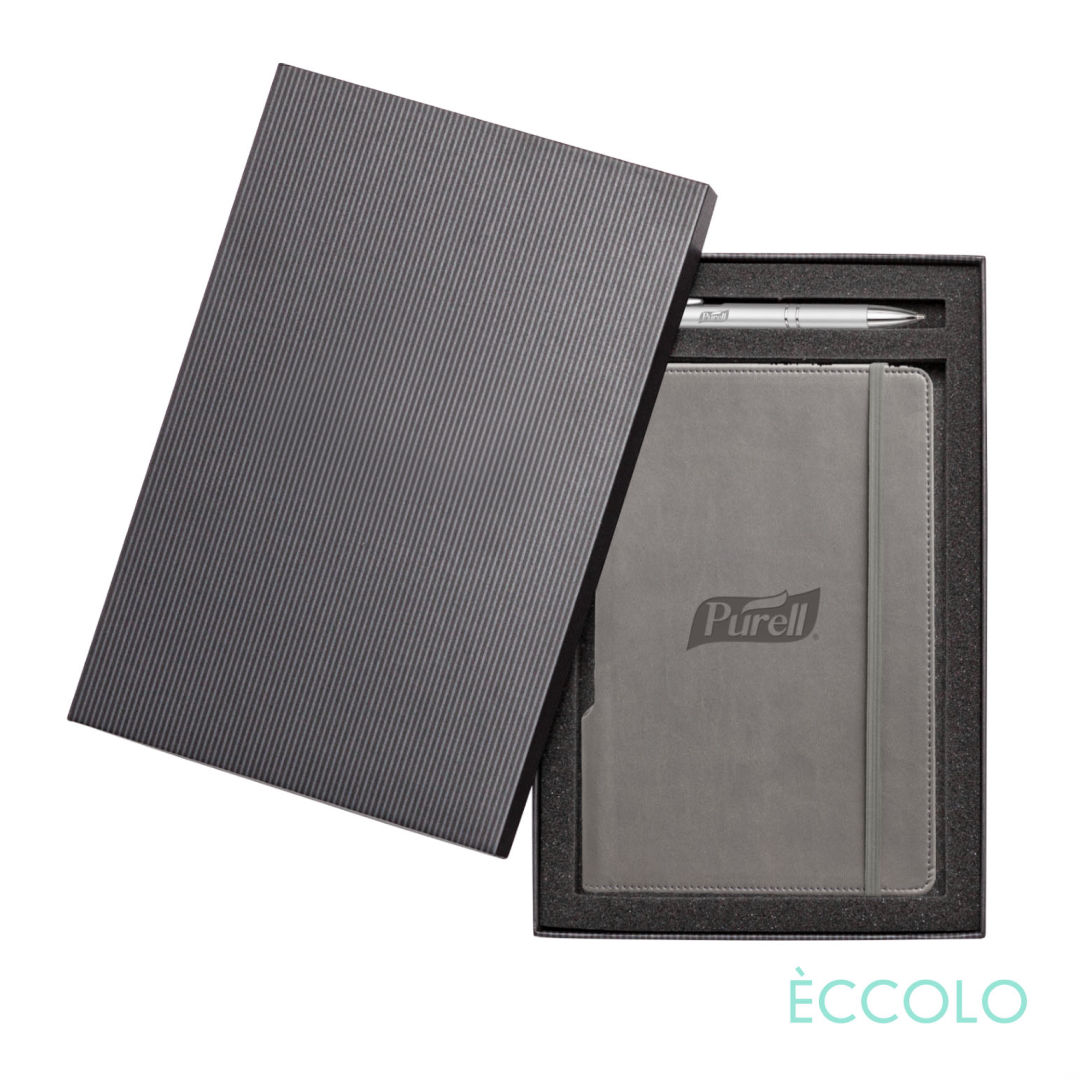 Eccolo® Tempo Journal/Clicker Pen Gift Set - (M) 13