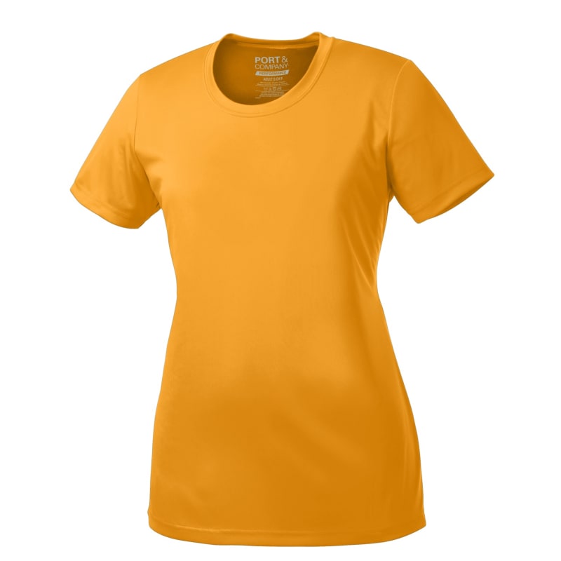 Port & Company Women's Performance Tee. 5