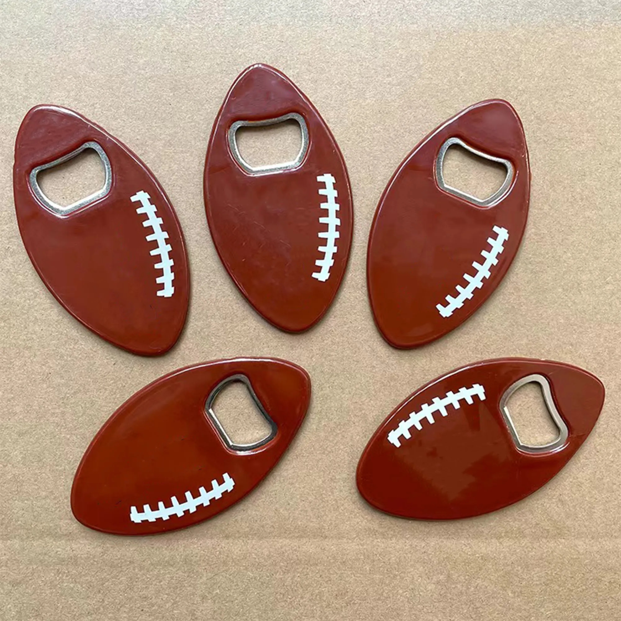 American Football Fridge Magnet Bottle Opener Customizable 1