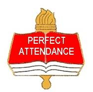 Perfect Attendance Academic Pin 2