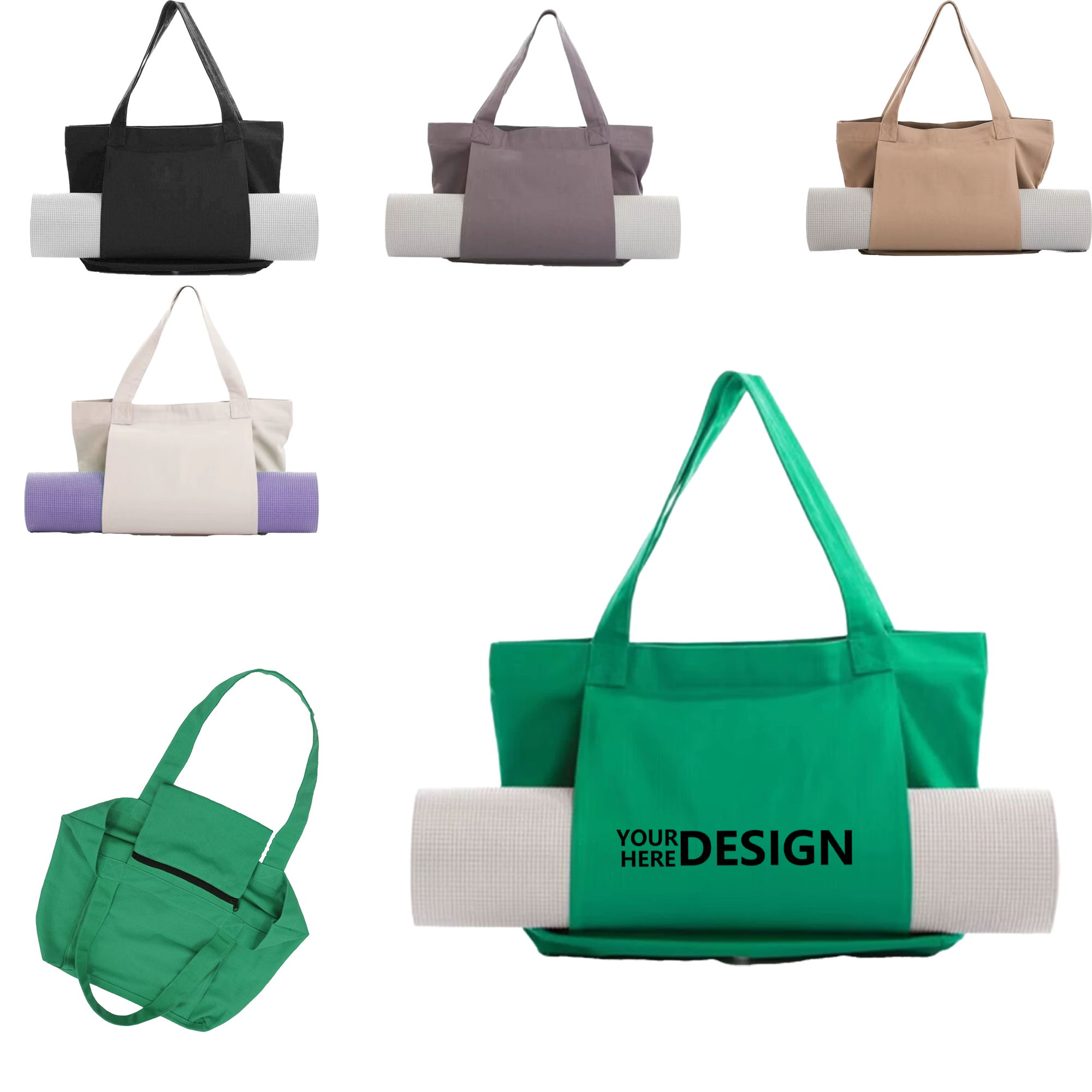Canvas Yoga Mat Carrier 2