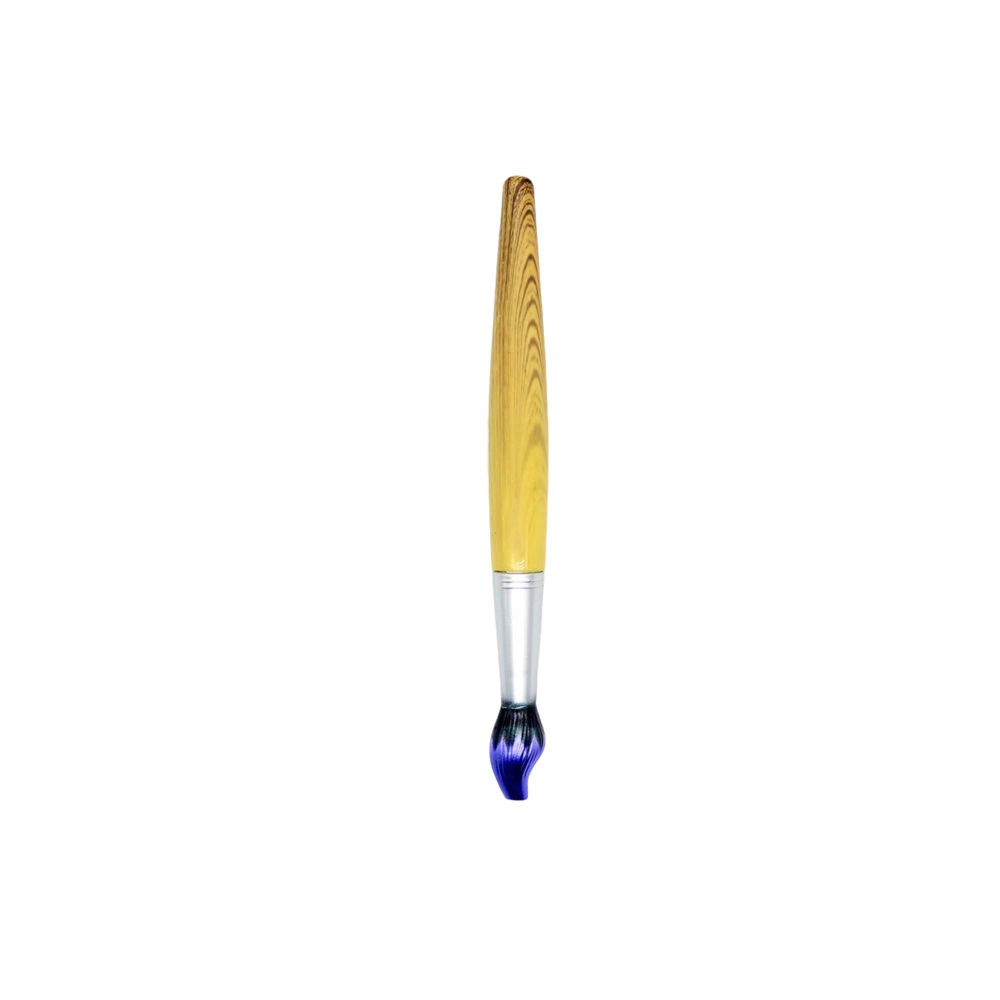 Brush Style Ballpoint Pen Plastic Barrel 6.06" 3