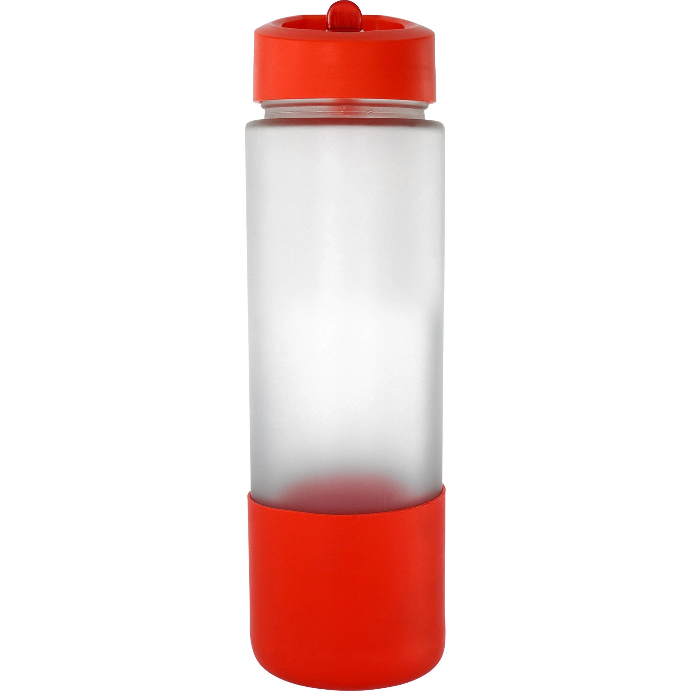 Pop Up 22 oz. Frosted Glass Grip Bottle 10