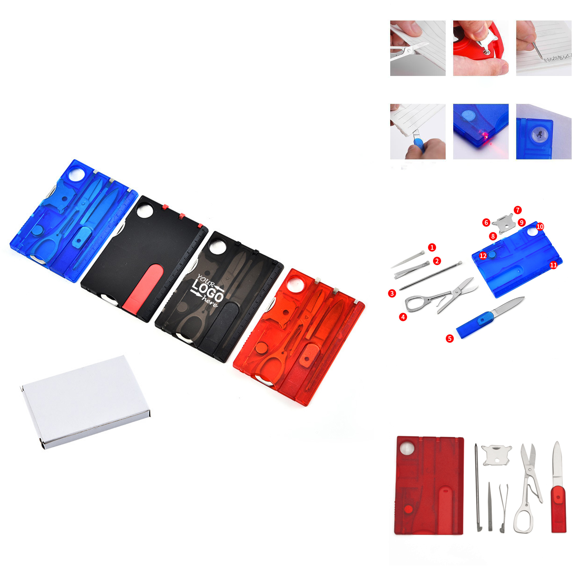 Multi functional Swiss Card 2