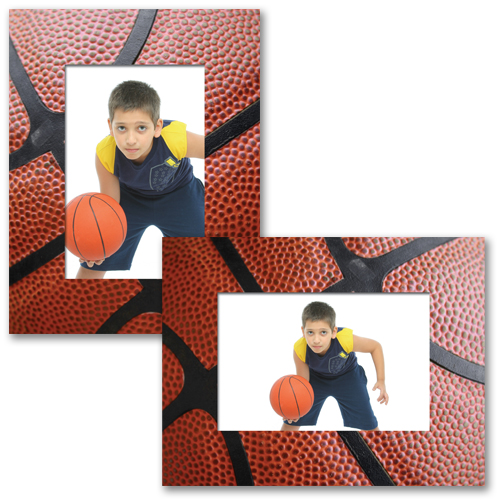 Basketball Paper Easel Frame