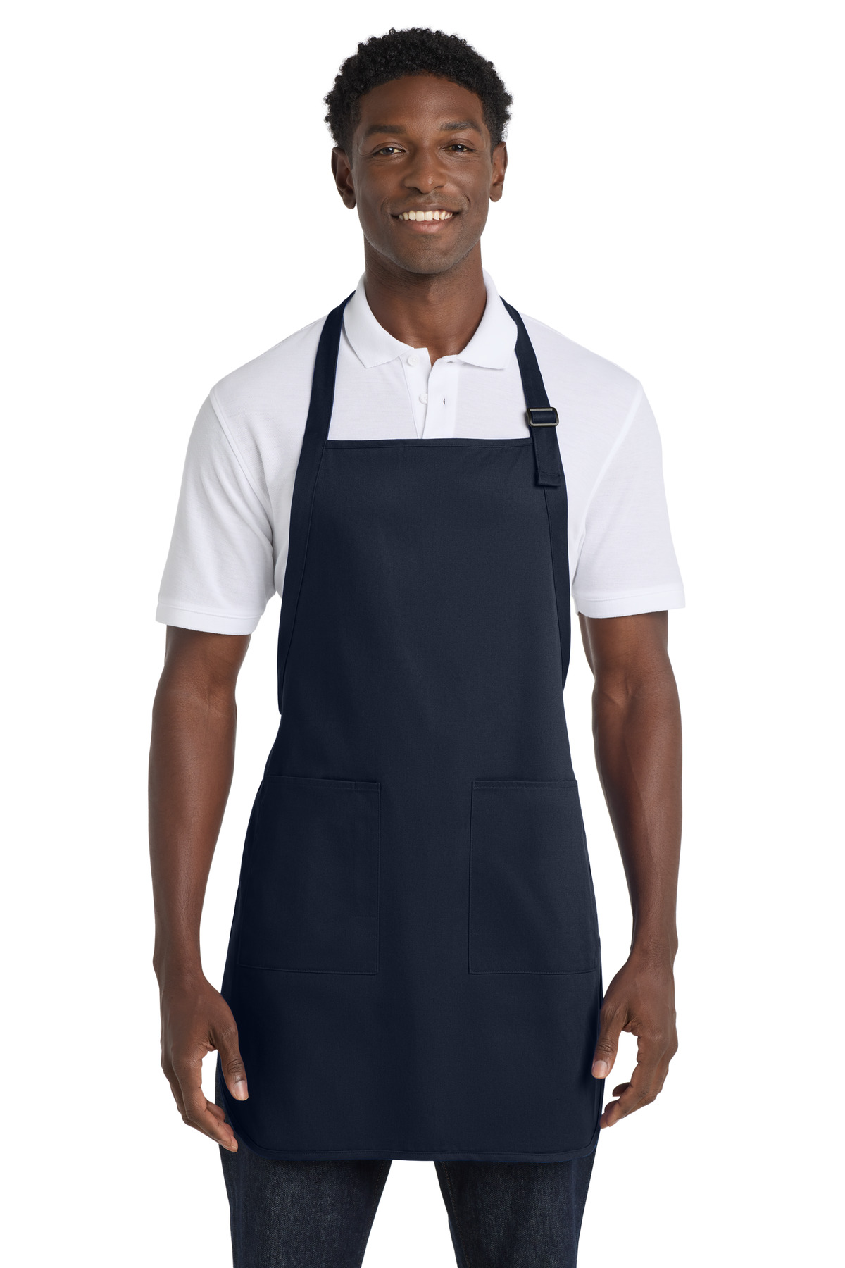 Port Authority Full-Length Apron with Pockets. A500 109