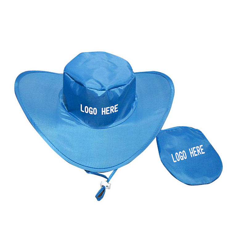 Collapsible Cowboy Hat w/ Pouch 4