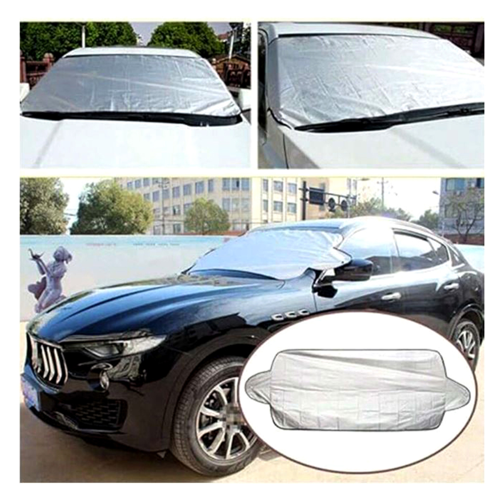 Car Sunshade & Anti-Snow Windshield Cover 6