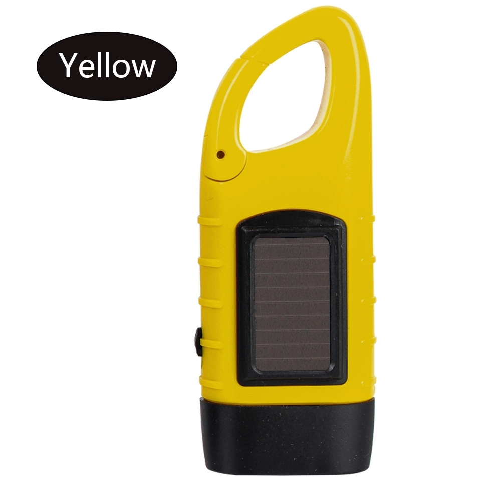 Rechargeable Flashlight with Solar Power 4