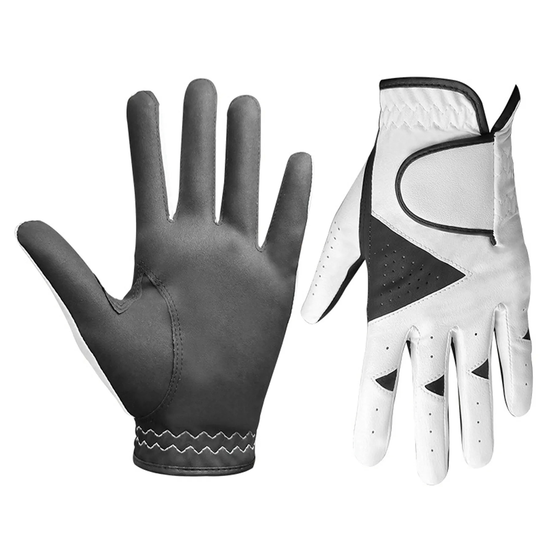 Custom Non-Slip Breathable Gloves For Golf Courses 2