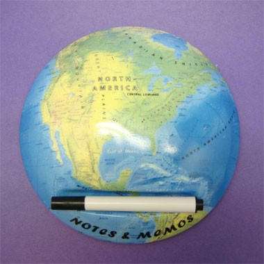 Globe Ceramic Message Pad 2