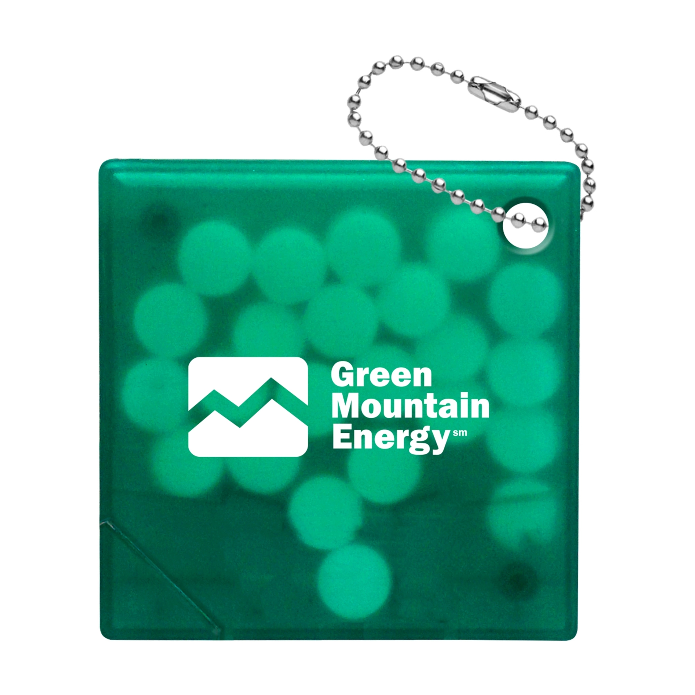 SQUARE MINT KEYRING 22