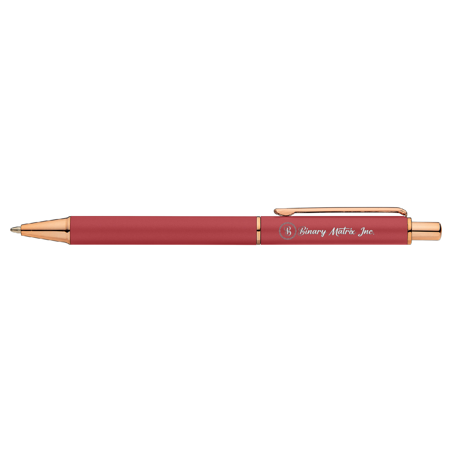 Harmony Softy Rose Gold Pen (Engraved Imprint) 6