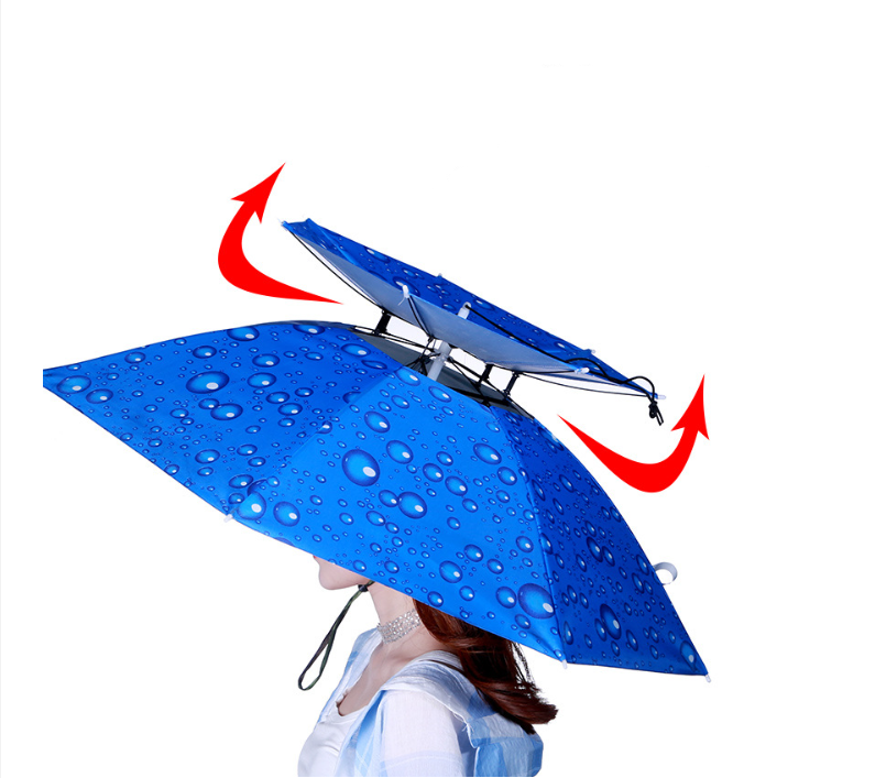 Double Umbrella Hat 3