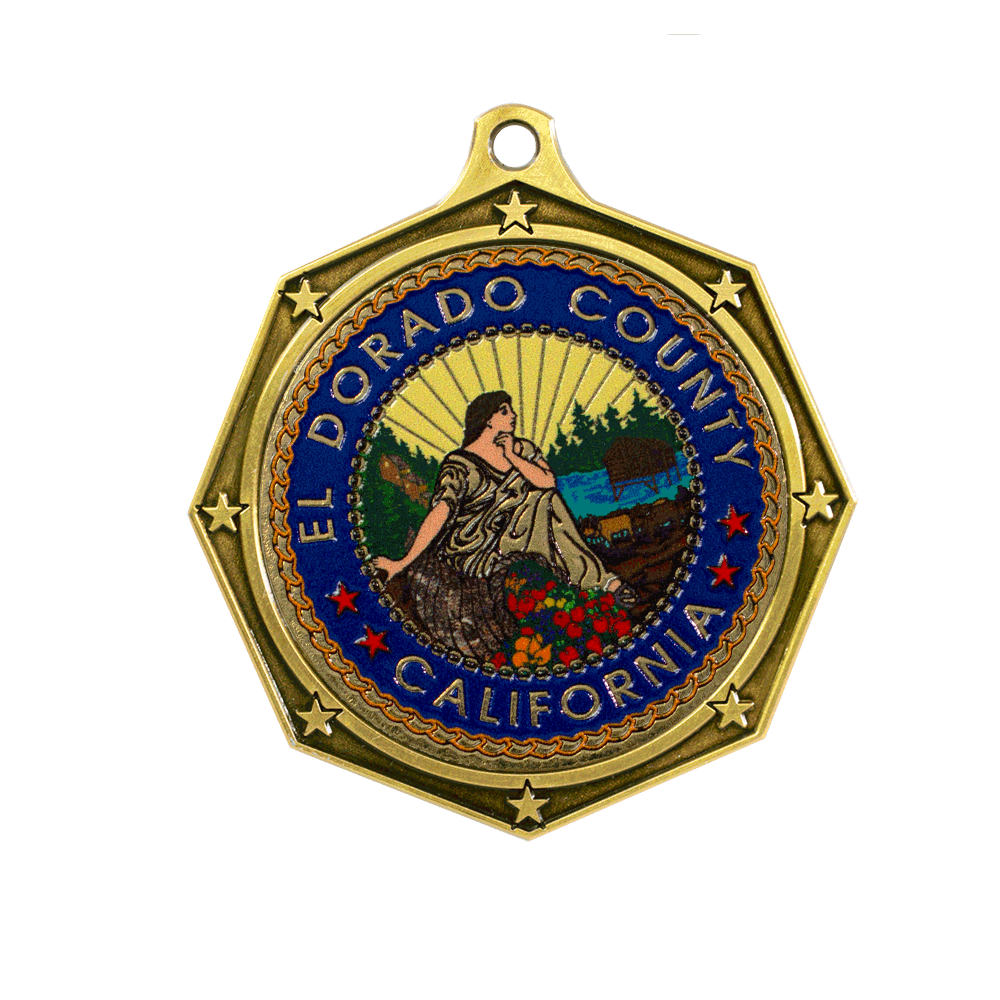 Express Octagon Star Insert Medallion (2-1/2") 4
