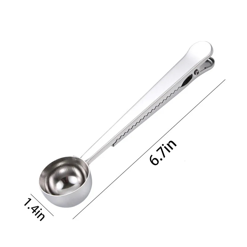2 in 1 New Multifunctional Stainless Steel Coffee Spoon 6