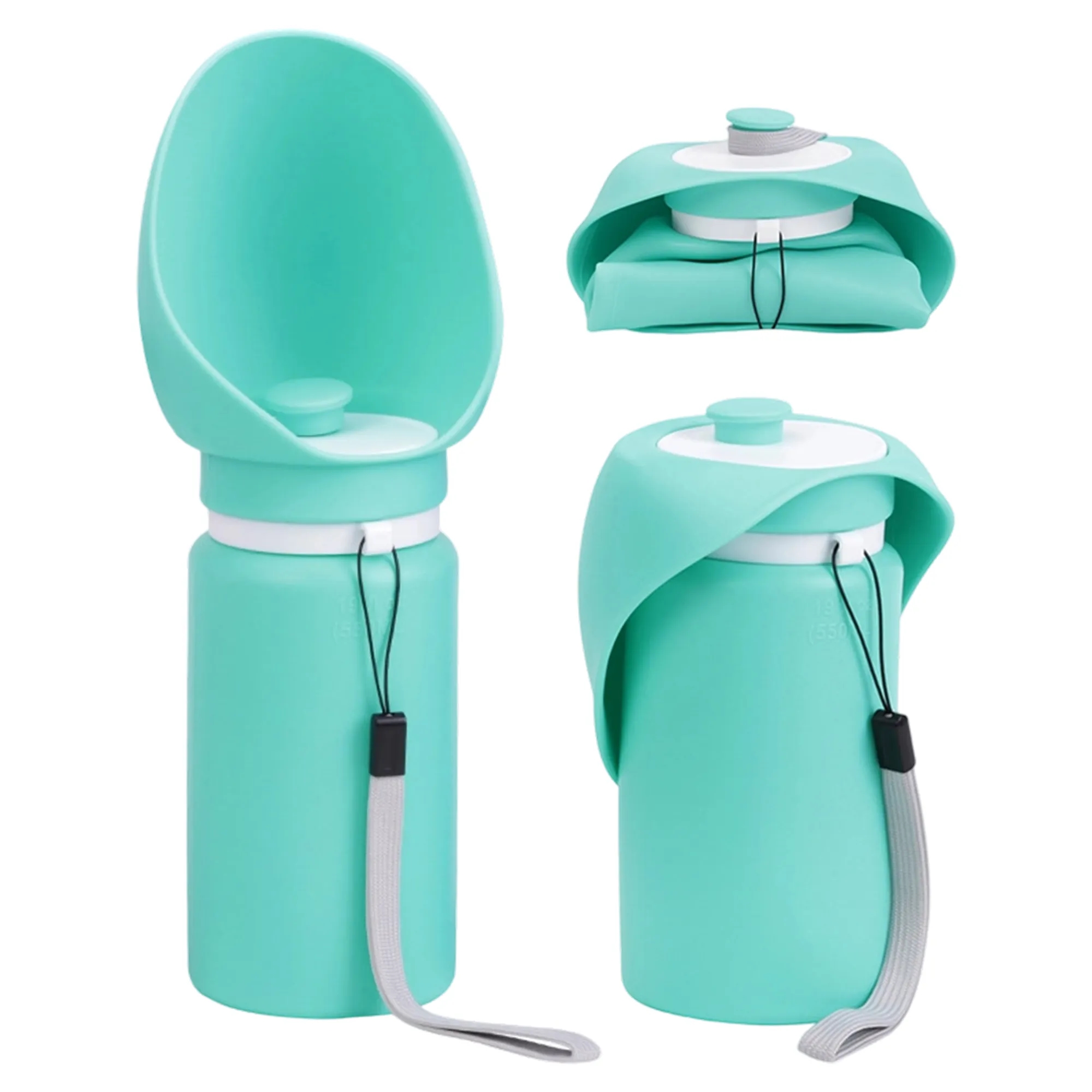 19oz Dog Outdoor Water Cup with Foldable Design 3