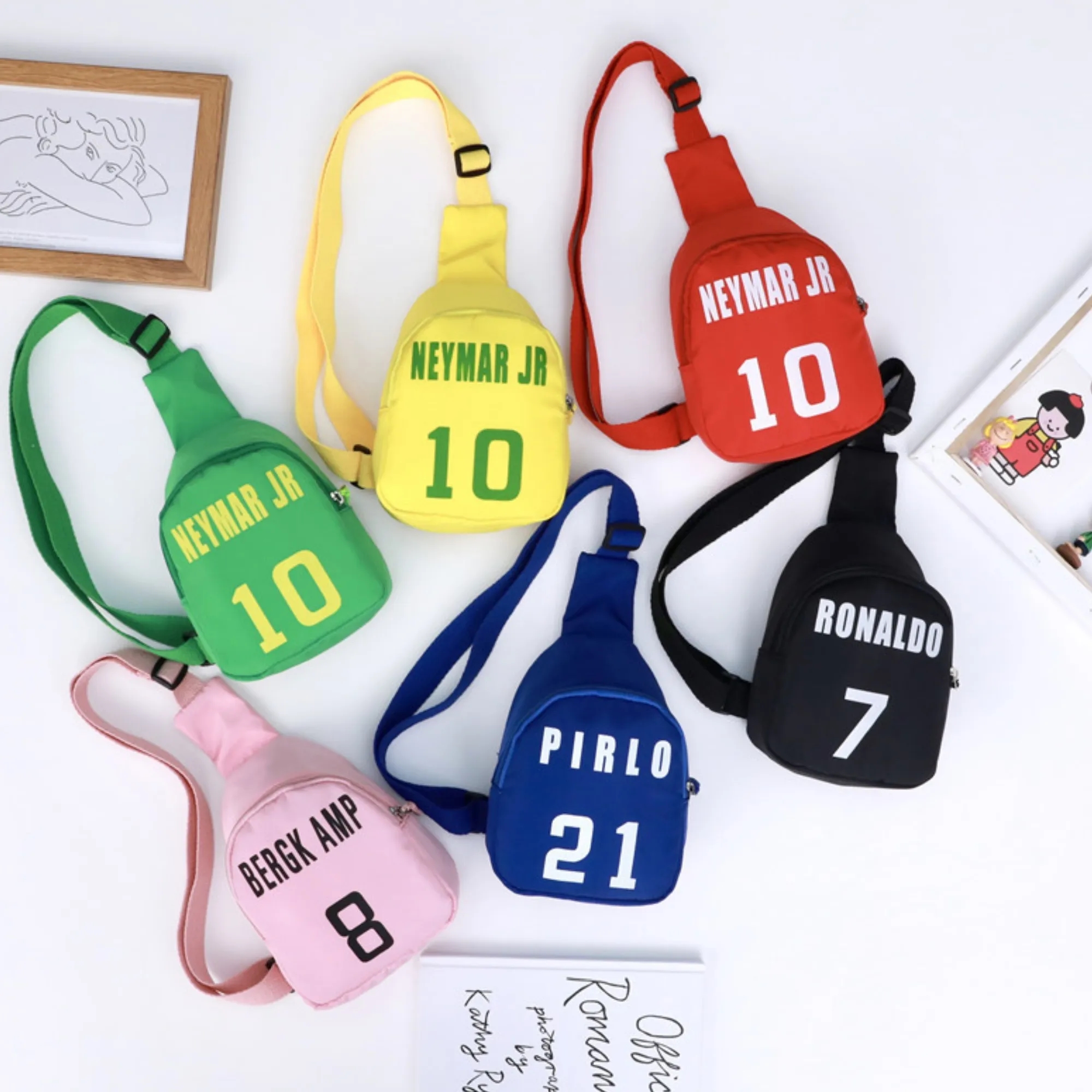 Waterproof Kids Crossbody Chest Bag for Back-to-School 5