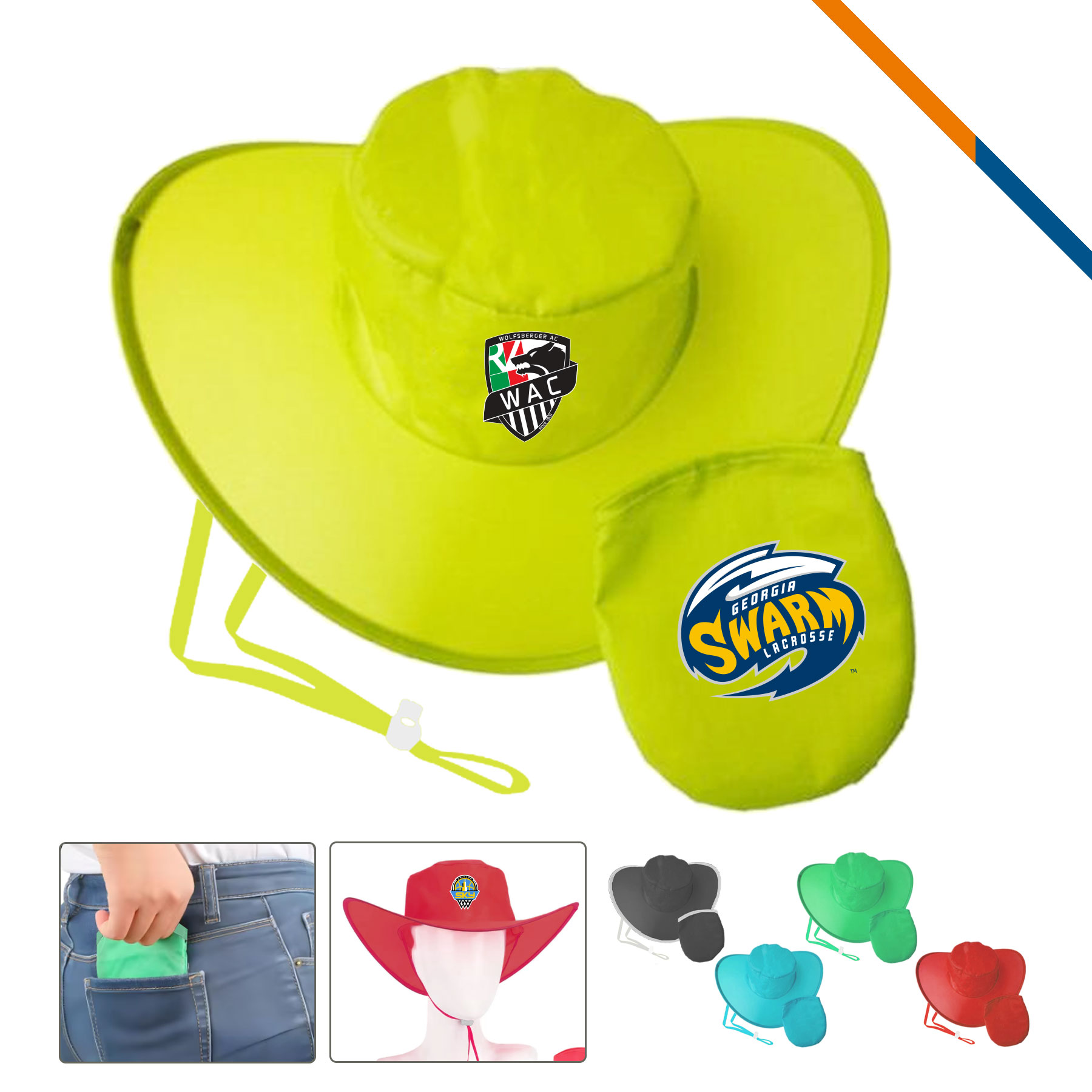 ShadeTop Foldable Outdoor Bucket Hat 2