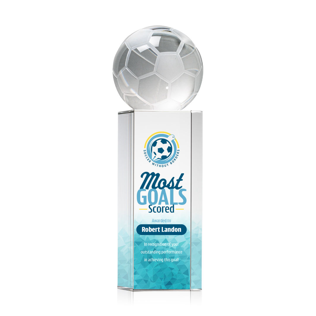 Soccer Ball VividPrint™ Award on Dakota 8