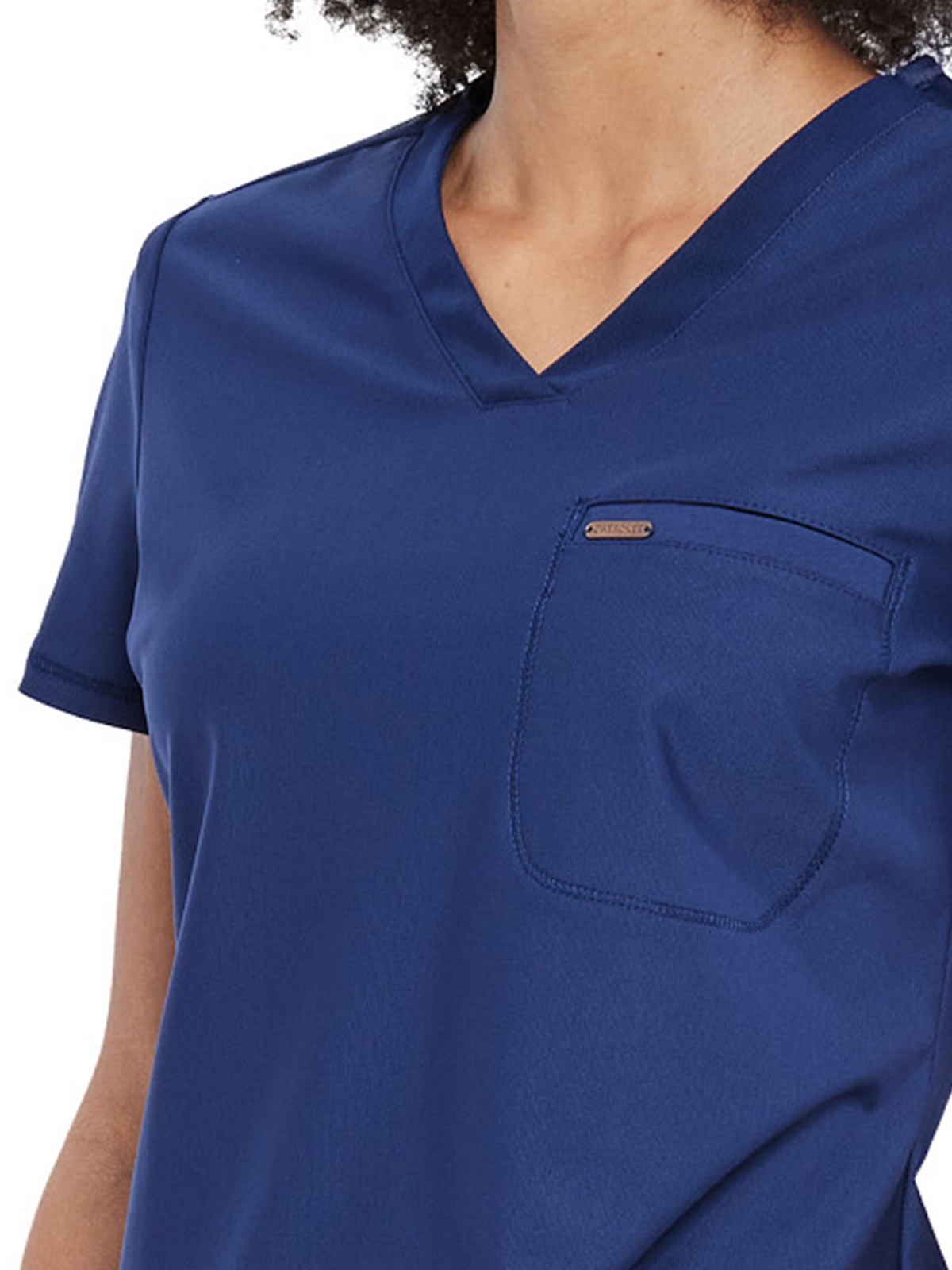 Cherokee - Form - Women's 1-Pocket Tuckable V-Neck Top 15