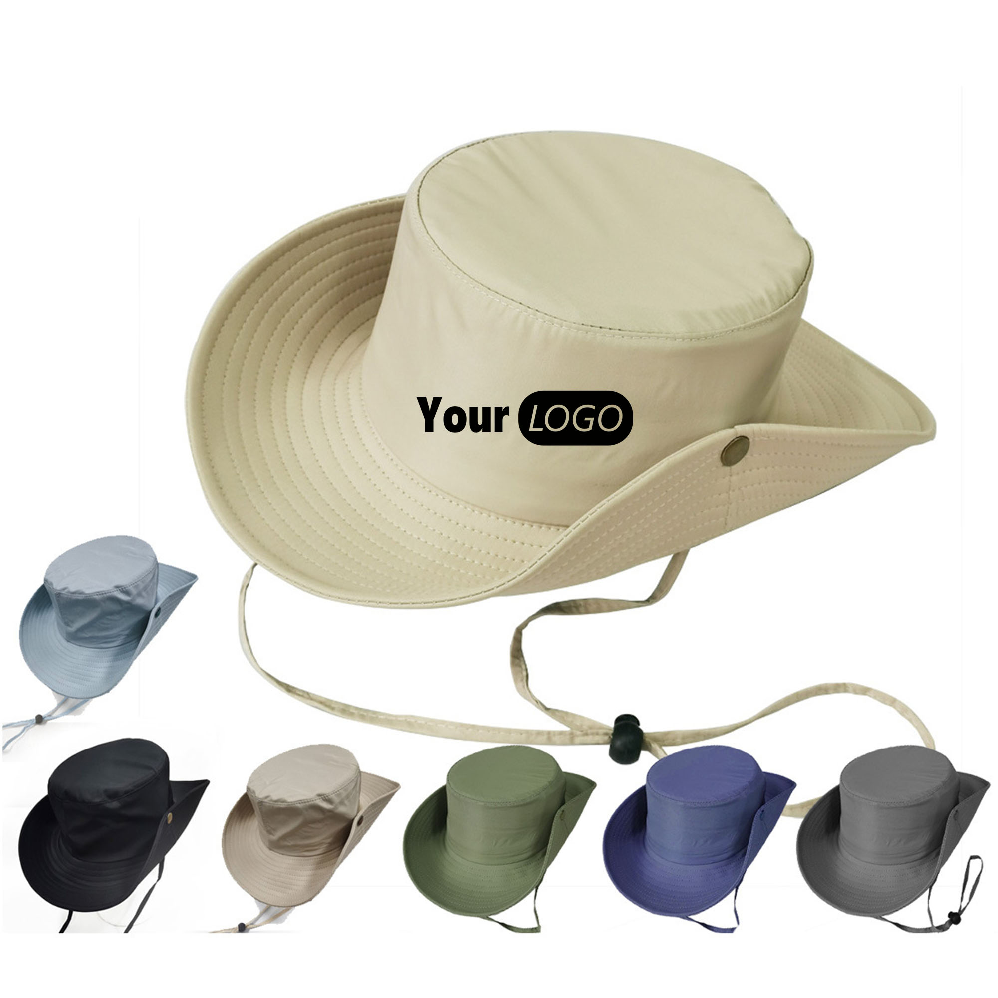 Foldable Fisherman's Hat With Large Eaves 5
