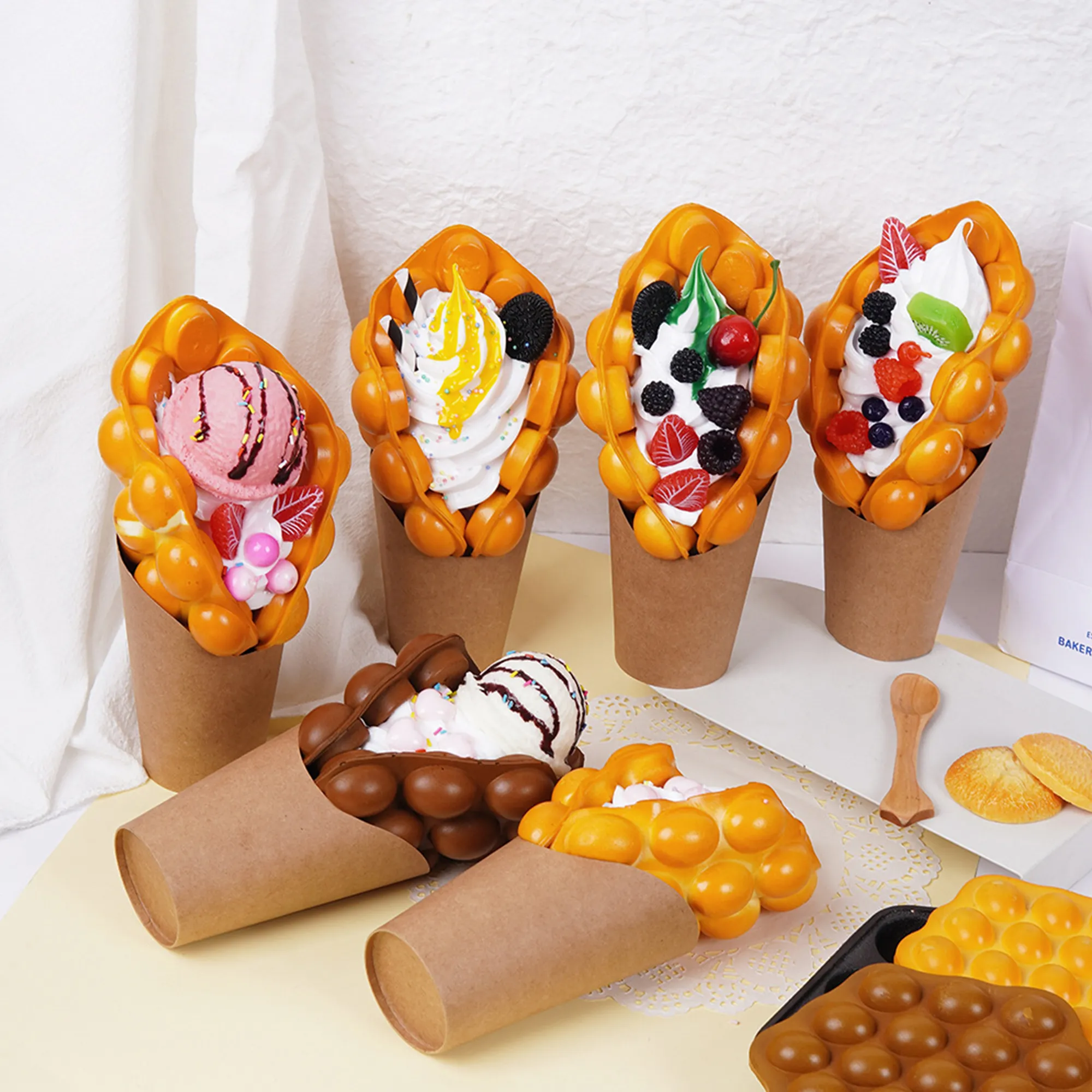 French Fries Cup Holder ForBirthday Parties Printed Logo 4