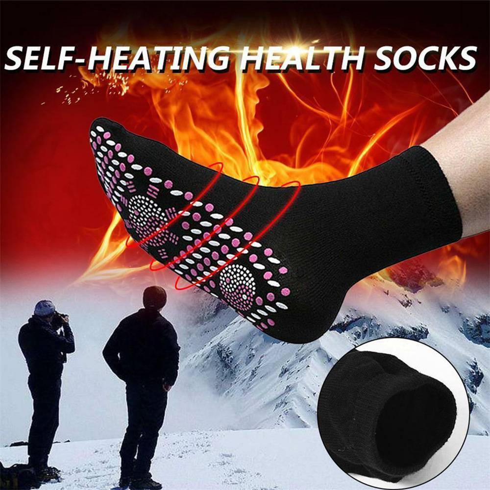 Winter Self-Heating Foot Massage Socks 4