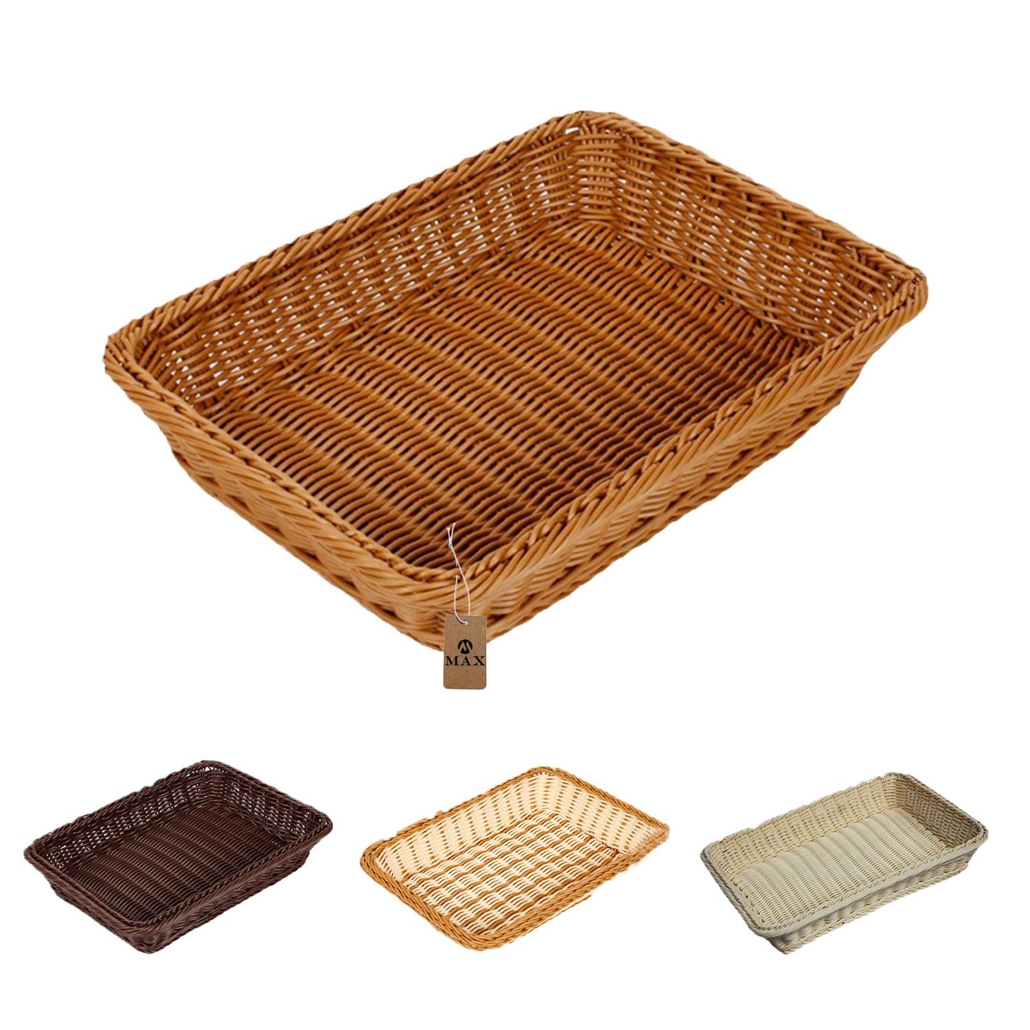 Rattan Fruit Vegetable Baskets 15