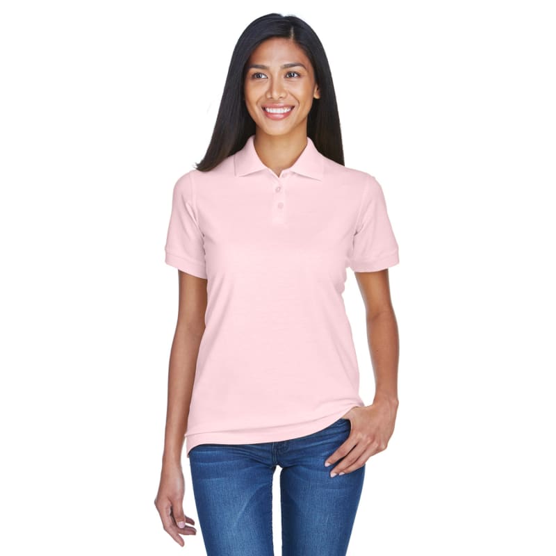 UltraClub Ladies' Classic Piqué Polo 14