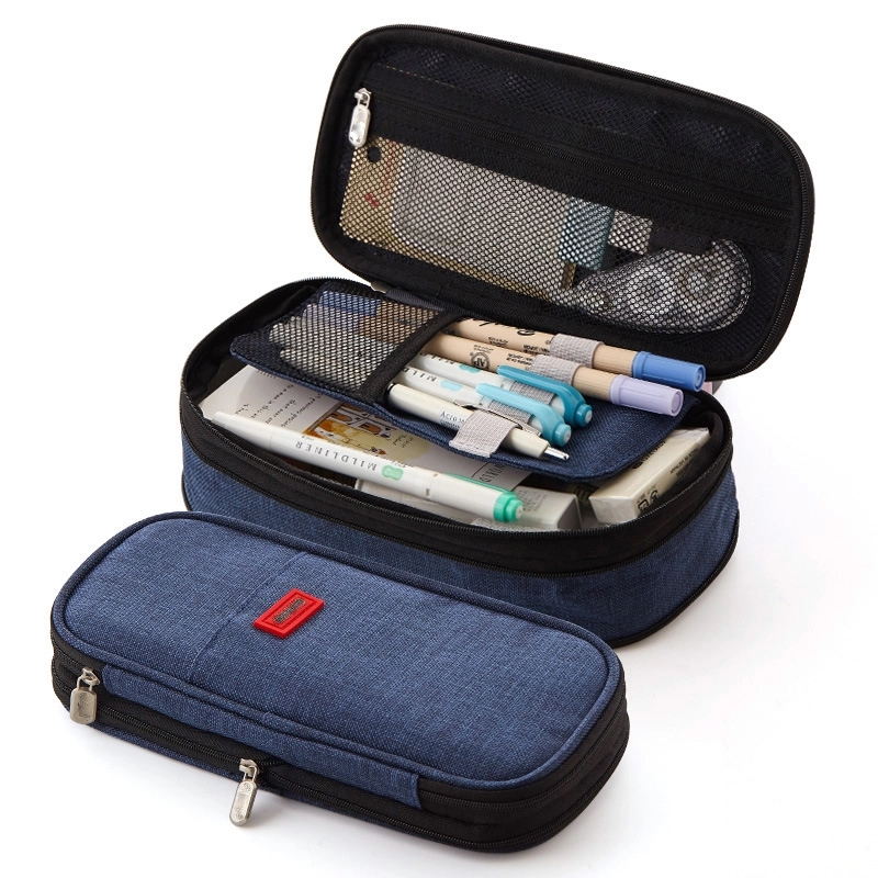 Pencil Case & Pen Holder Pouch - School Storage Organizer 5