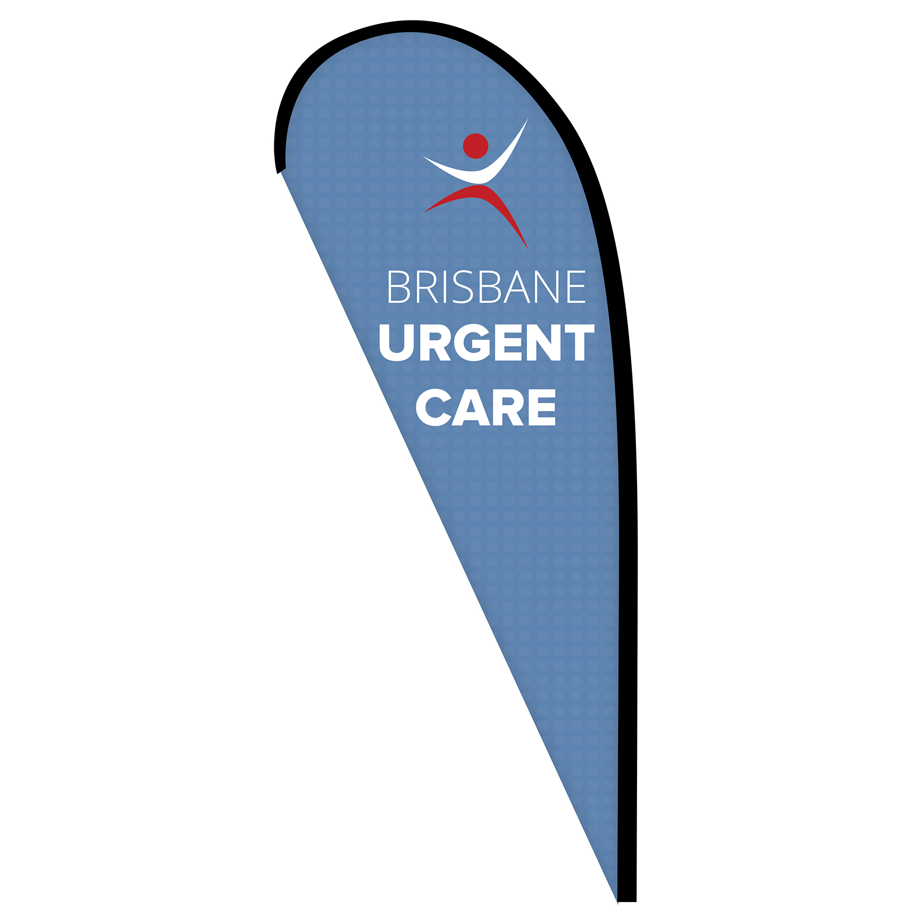 8' Double Sided Custom Portable Teardrop Banners 2