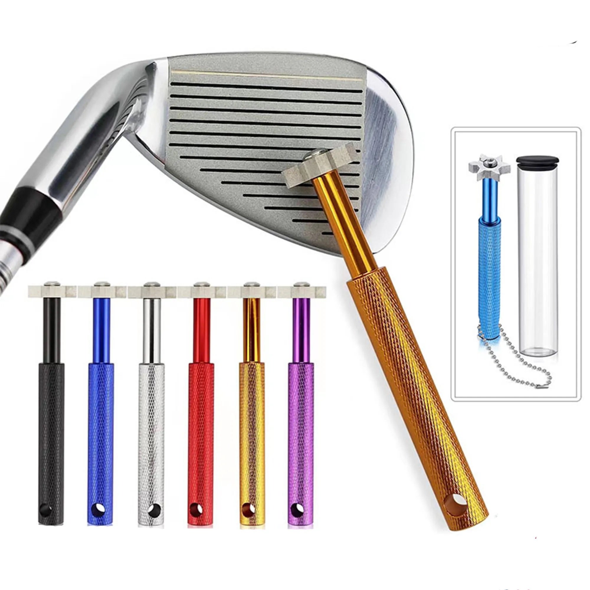 Hexagonal Golf Club Groove Sharpener 4