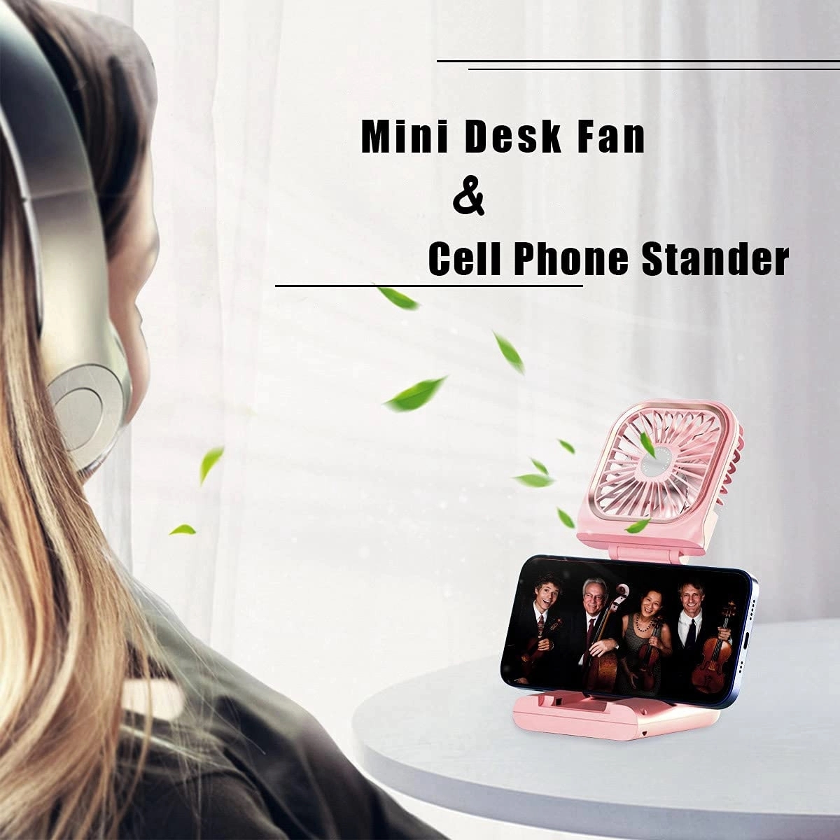 Foldable Multifunctional Mini Fan 4