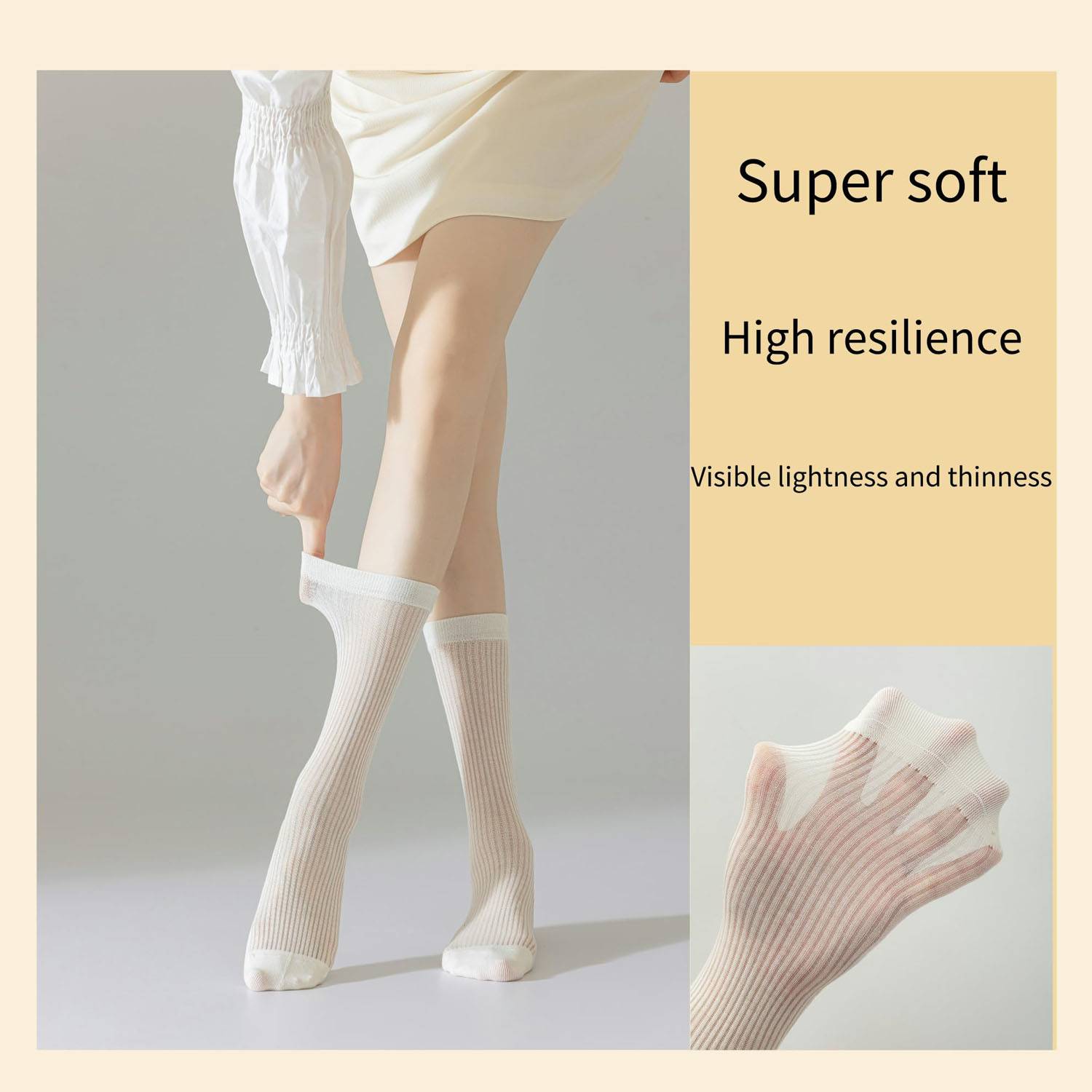 Colored Cushioned Crew Socks 4