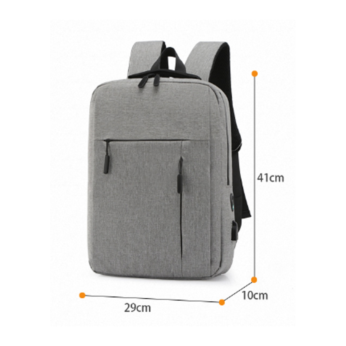 15.6" Laptop Backpack with USB Charging Port 8