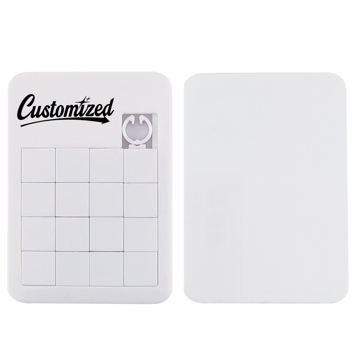 16 Tile Sliding Puzzle Game with Custom Printable Surface 2